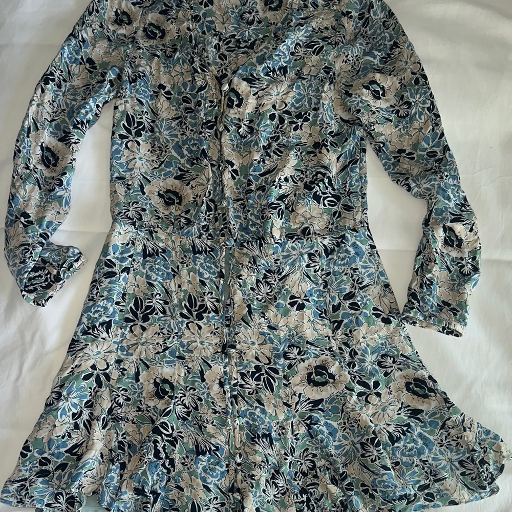 Veronica Beard Multicolor Floral Dress